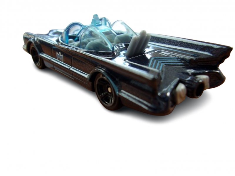 ​  Batimovil Serie 1966 Celeste Hot Wheels