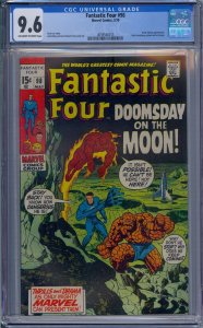 FANTASTIC FOUR #98 CGC 9.6 KREE SENTRY JACK KIRBY