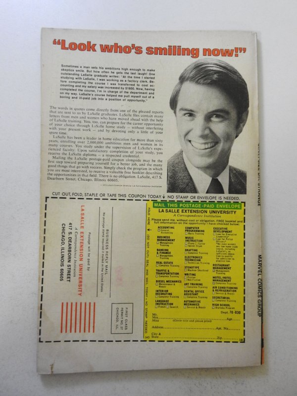 Giant-Size Dr. Strange (1975) VG+ Condition moisture stain