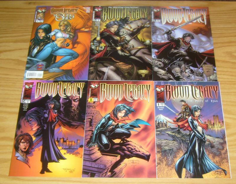 Blood Legacy: the Story of Ryan #1-4 VF/NM complete series + preview+ young ones