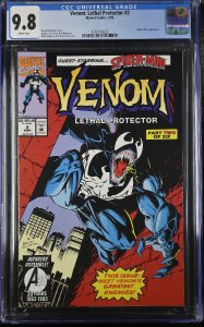 Venom: Lethal Protector #2-- CGC 9.8--1993--Spider-man--COMIC BOOK--4393769023