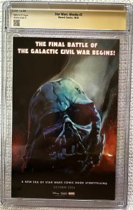 ?~MARVEL~AHSOKA #2~?~CLARKE TRADE~?~RODNEY BARNES SIGNED~?~CGCSS 9.8~?