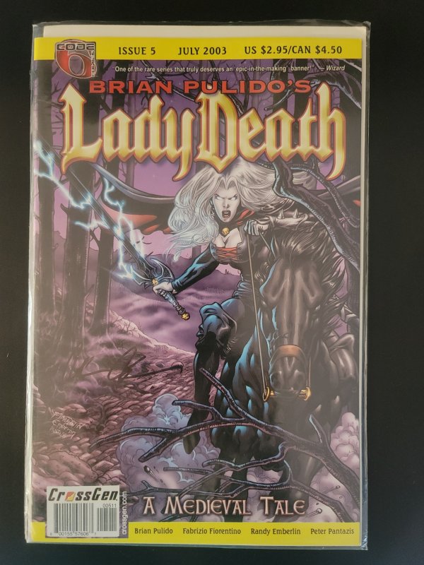 Lady Death Comic book Lot (10) books total