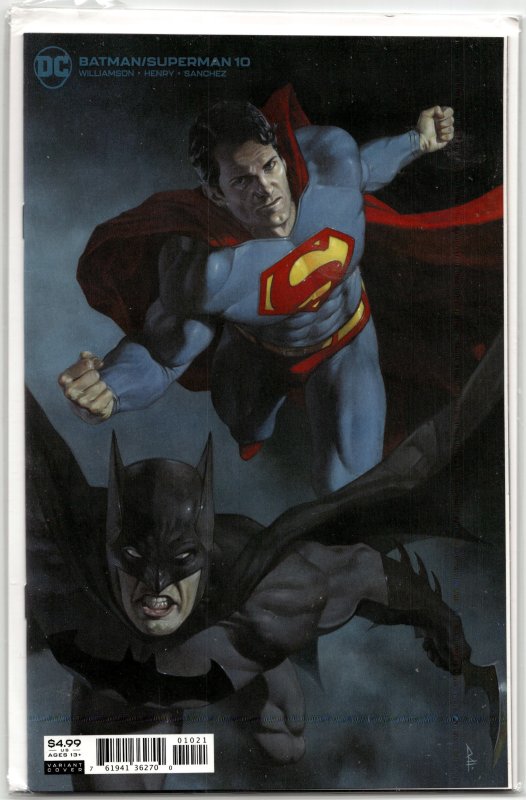 Batman / Superman #10 Variant Cover (2020) Batman
