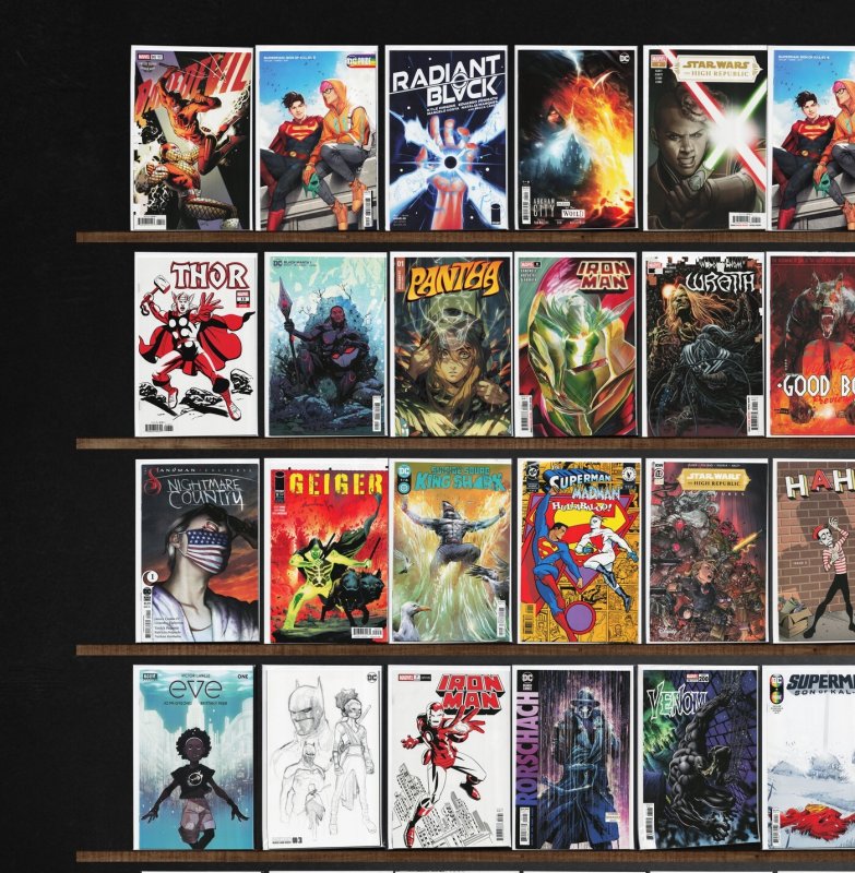 Huge Lot 140+ Comics with X-Men, Beta Ray Bill, Eternals, Nottingham & More!