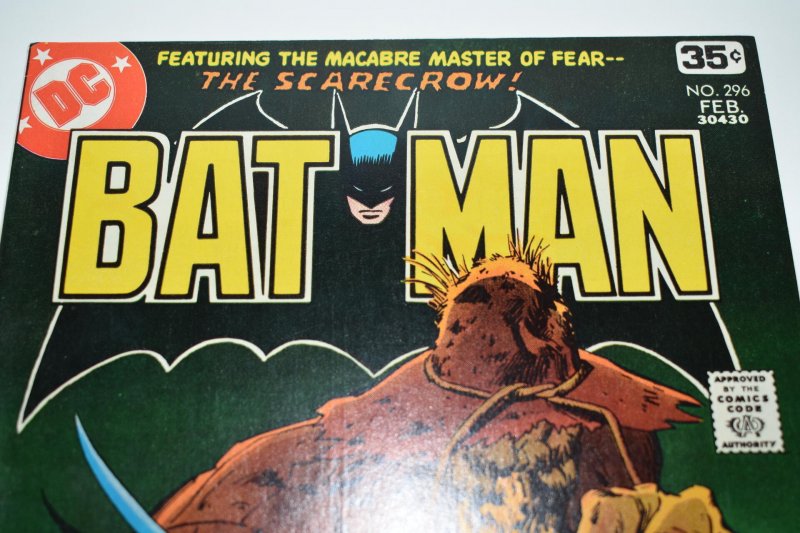 Batman #296 (1978) Scarecrow VF+ 8.5 Comic Book