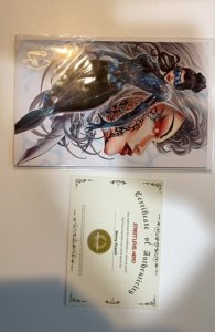 White Widow #2 NM/MT Jamie Tyndall (2019) Signed Benny Powell Virgin Variant COA