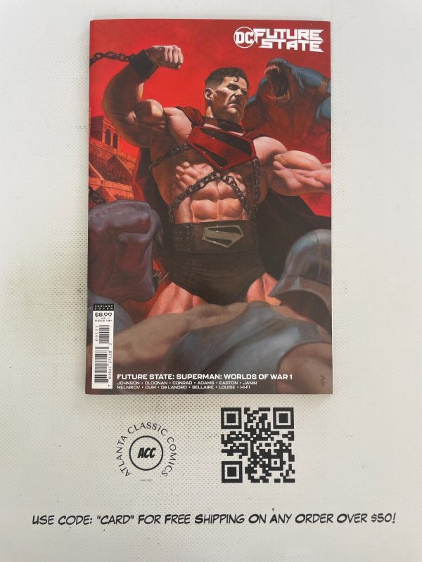 Superman: Worlds Of War # 1 NM 1st Print Variant Cover DC Comic Book 5 SM13