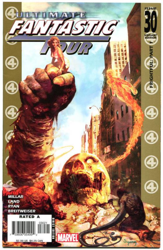 ULTIMATE FANTASTIC FOUR #30, VF/NM, 2007, Marvel Zombies, Variant, more in store