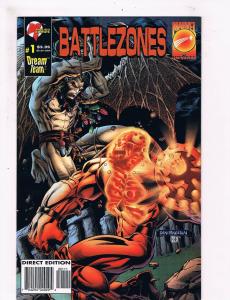 Battlezones #1 VF/NM 1st Print Marvel Malibu Comic Book Dream Team DE1