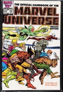The Official Handbook of the Marvel Universe #14 (1986)