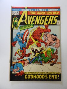 The Avengers #97 (1972) VG condition see description