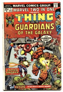 Marvel Two-In-One #5 1974-Captain America- Thing- Guardians of the Galaxy VG