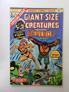 Giant Size Creatures (1974) 1st appearance of Tigra FN+ condition MVS intact