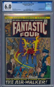 FANTASTIC FOUR #120 CGC 6.0 1ST AIR-WALKER GABRIEL LAN JOHN BUSCEMA