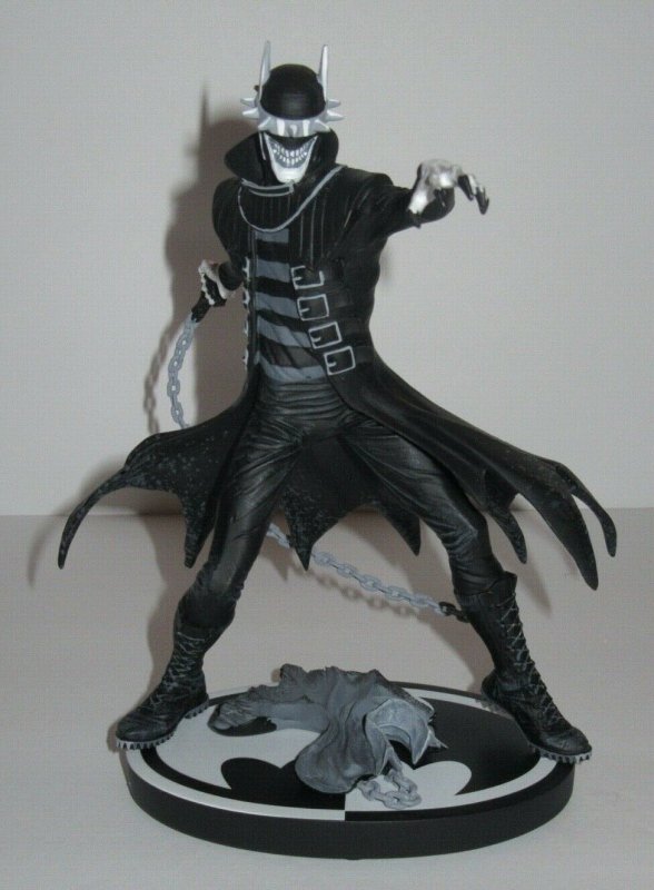 Batman Who Laughs Black & White Capullo Statue Limited Edition DC Collectibles