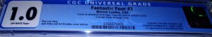 Fantastic Four 3 CGC 1.0 unpressed 