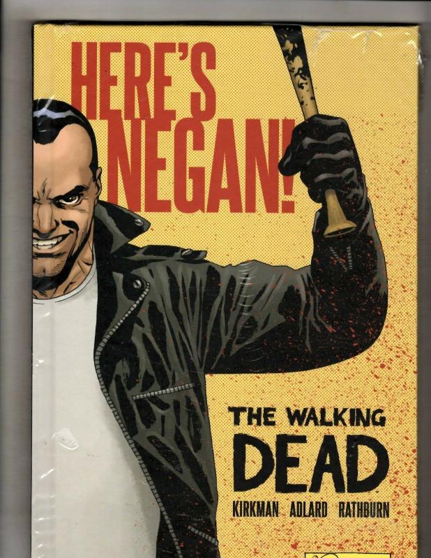 Lot Of 2 Here's Negan Image SEALED Comic Books HARDCOVER Graphic Novel J345