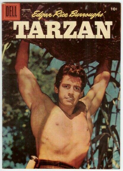 TARZAN (1948-1972 DELL) 86 G-VG photo cover: GORDON SCO COMICS BOOK