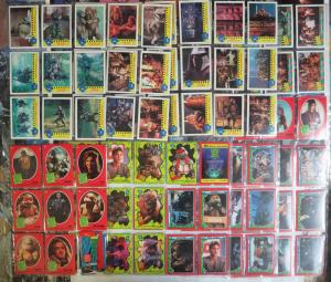 Teenage Mutant Ninja Turtles Movie Complete Set (Topps 1990) + Bonus Cards Ooze