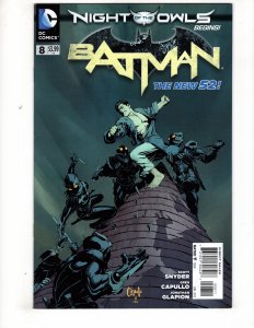 Batman #8 (2012) NIGHT OF THE OWLS Scott Snyder Greg Capullo / ID#449