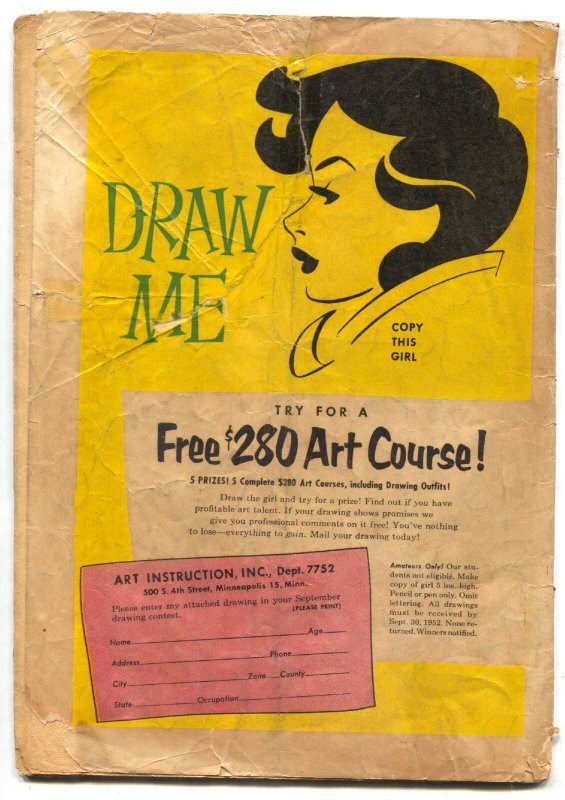 Abbott and Costello #14 1952- Atom Bomb Testing Ground cover FAIR