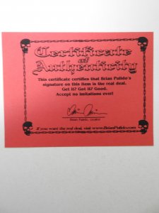 Chastity: Crazytown #3 Premium Edition (2002) FN/VF Condition! Signed W/ COA!