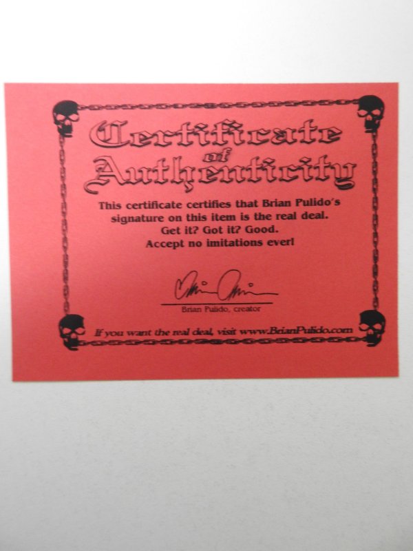 Chastity: Crazytown #3 Premium Edition (2002) FN/VF Condition! Signed W/ COA!