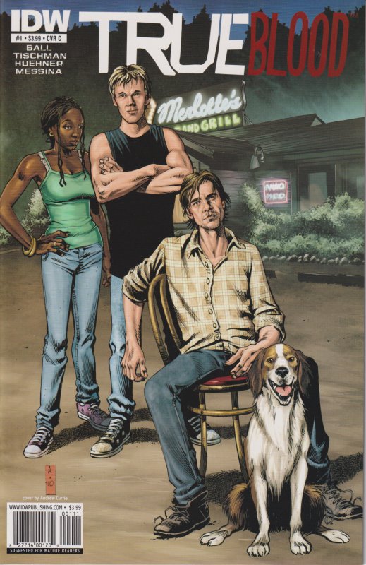 IDW! True Blood #3 (2010)! Cover C