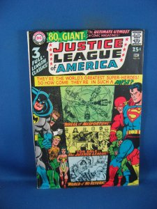 EIGHTY PAGE GIANT 48  F  JUSTICE LEAGUE OF AMERICA DC 1966