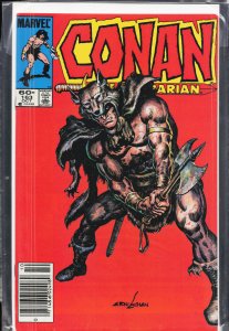 Conan the Barbarian #154 Newsstand Edition (1983) Conan