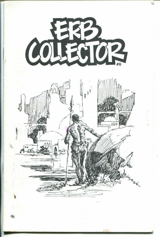 ERB Collector  #6 1990-Edgar Rice Burroughs fanzine-Tarzan-Roy Krenkel-FN