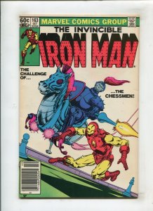 IRON MAN #163 (9.0) NEWSSTAND!! 1982