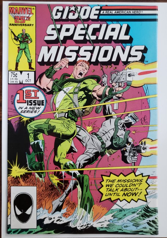 G.I. Joe Special Missions lot of 5 Issues #1, 2, 3, 4, and 6