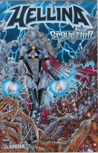 HELLINA : SEDUCTION PREVIEW LIMITED/ 350 EDITION PLATINUM COVER !!  AVATAR !  NM 