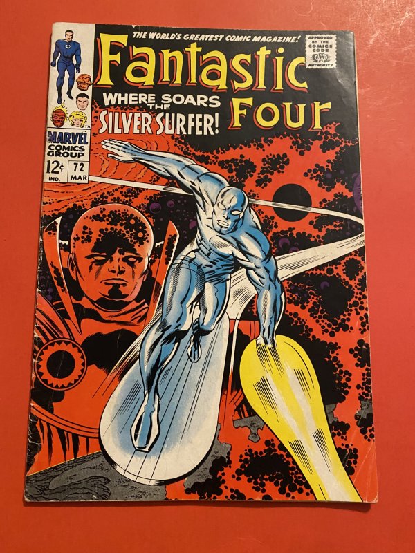 Fantastic Four #72 (1968) Silver Surfer