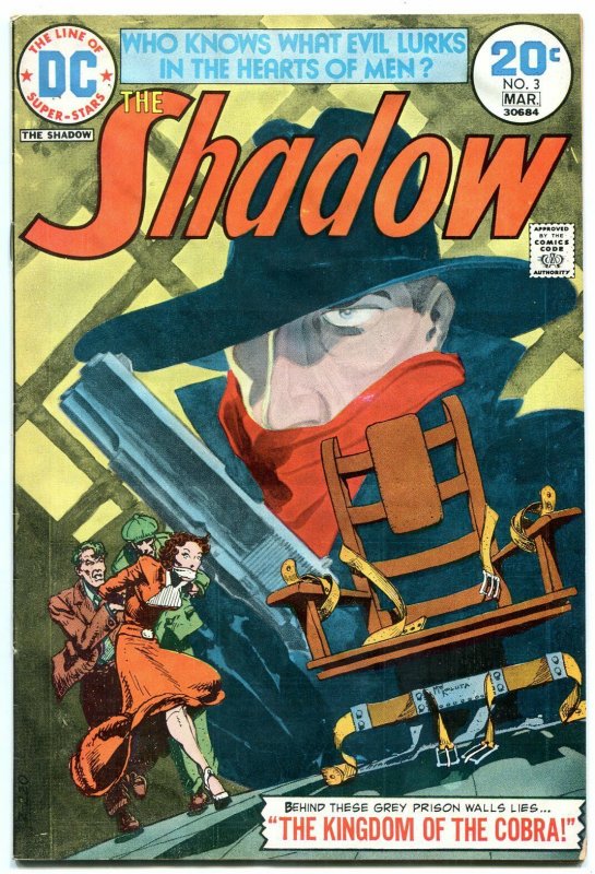 SHADOW, THE #3 1974-DC-COOL COVER FN