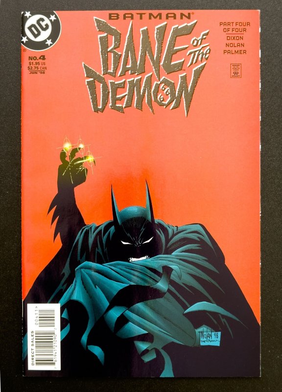 Batman: Bane of the Demon #1 (1998) [Lot of 4bks] Bane's Origin- NM