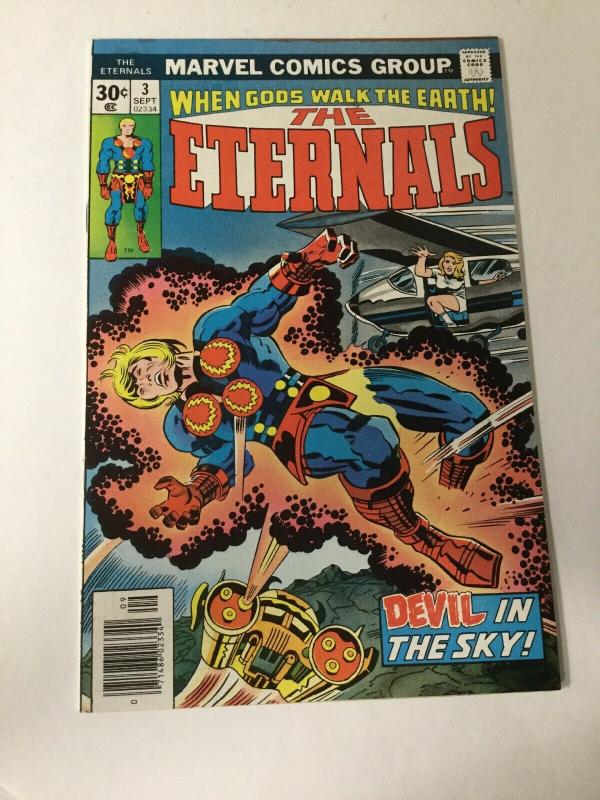 Eternals 3 Vf+ Very Fine+ 8.5 Marvel Comics 