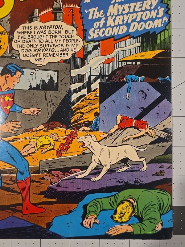 Superman #189 ?-Origin and destruction of Krypton Il-Made byJor-El—DC Aug-1966