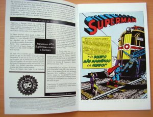 Superman Batman Juntos Primera Aparicion Comic Espanol DC Jerry Siegel Bob Kane