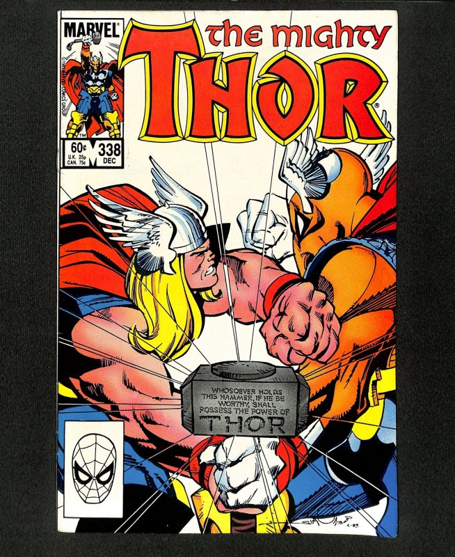 Thor #338 2nd Beta Ray Bill! 1st Stormbreaker!