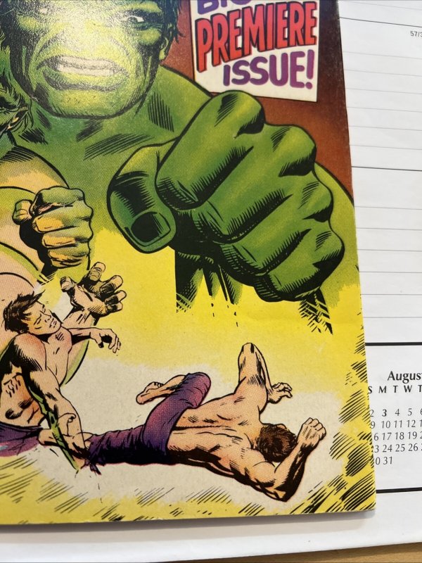 INCREDIBLE HULK #102 • 1ST SOLO TITLE SINCE 1962 • NICE FINE+ OR BETTER