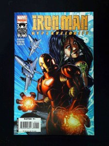 Iron Man Hypervelocity #1  Marvel Comics 2007 Vf+