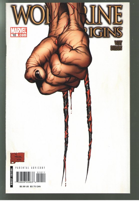 WOLVERINE ORIGINS 10 NM 1st DAKEN(WOLVERINE SON)