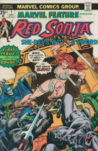 Marvel Feature (2nd Series) #1 FN ; Marvel | Red Sonja