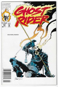 Ghost Rider #21 Newsstand Edition (1992)