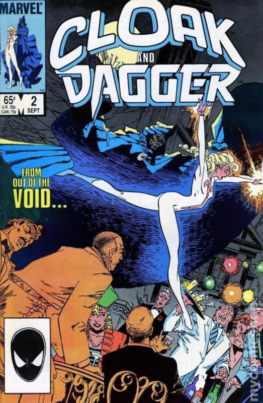 CLOAK and DAGGER #2, FN/VF, 1985, Mantlo, Leonardi, more Marvel in store