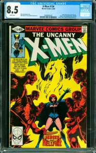 X-Men #134 CGC graded 8.5 Phoenix becomes Dark Phoenix. Hellfire Club (Sebast...