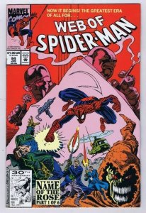 Web of Spider-Man #84 ORIGINAL Vintage 1992 Marvel Comics